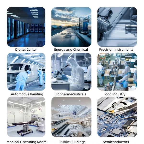 Deep Plate Air Filter Application Deep Plate Air Filter Application
